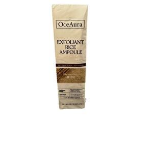 NWT OceAura Exfoliant Rice Ampoule 3.38oz